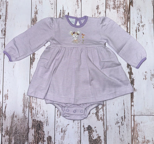 TuTu & Birds Onesie Dress