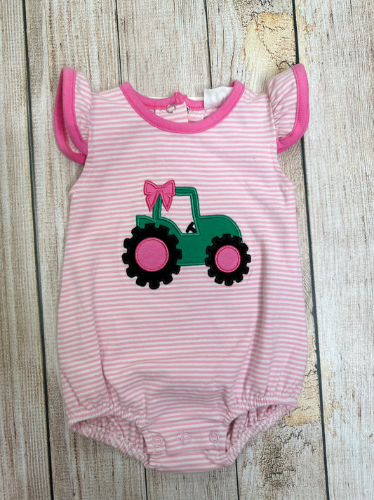 Pink Tractor Bubble