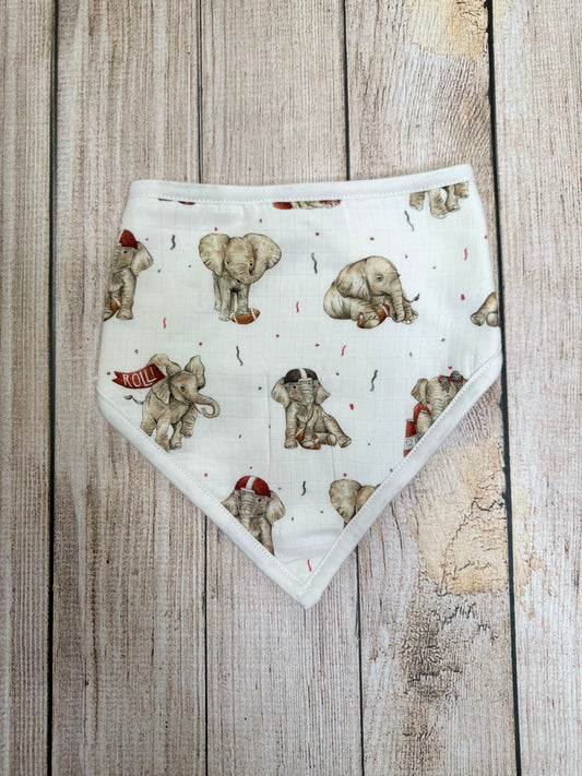 Alabama Elephants Bib