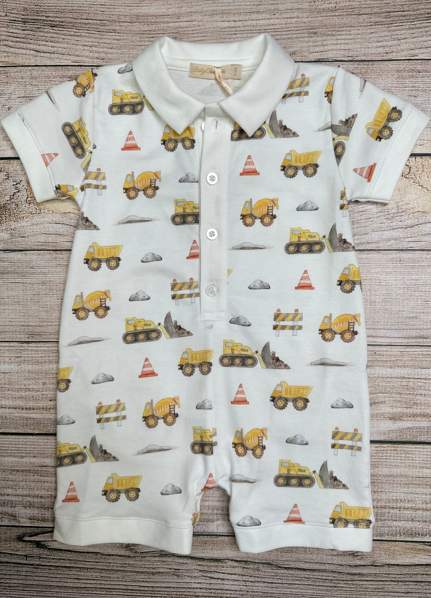 Construction Truck Romper