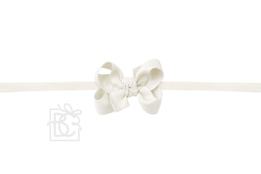 1/4" Pantyhose Headband 2" Bow