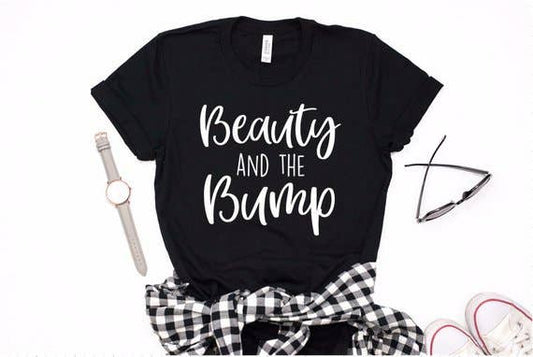 Beauty And The Bump Pregnancy Tee