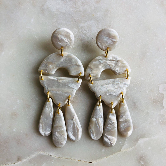 Polymer Clay | Naomi Chandelier Earrings