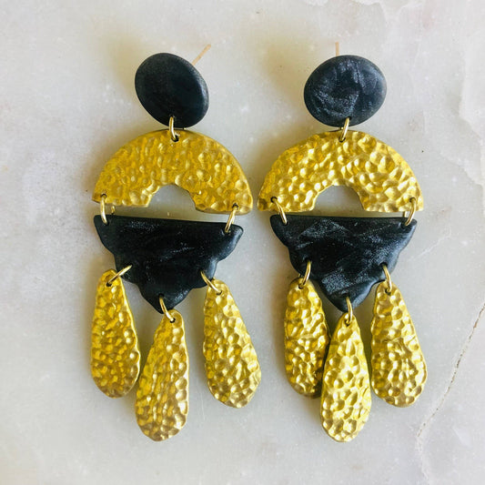 Polymer Clay | Naomi Chandelier Earrings